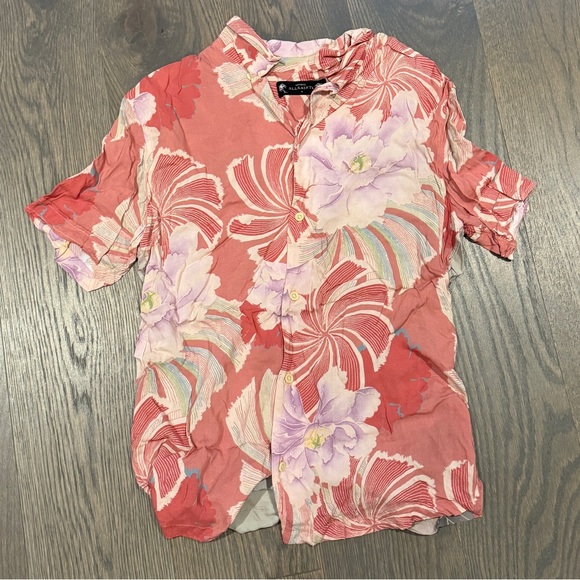 Allsaints Floral Hawaiian short sleeve shirt - Picture 1 of 4